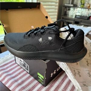Under Armour Black Athletic Shoes
